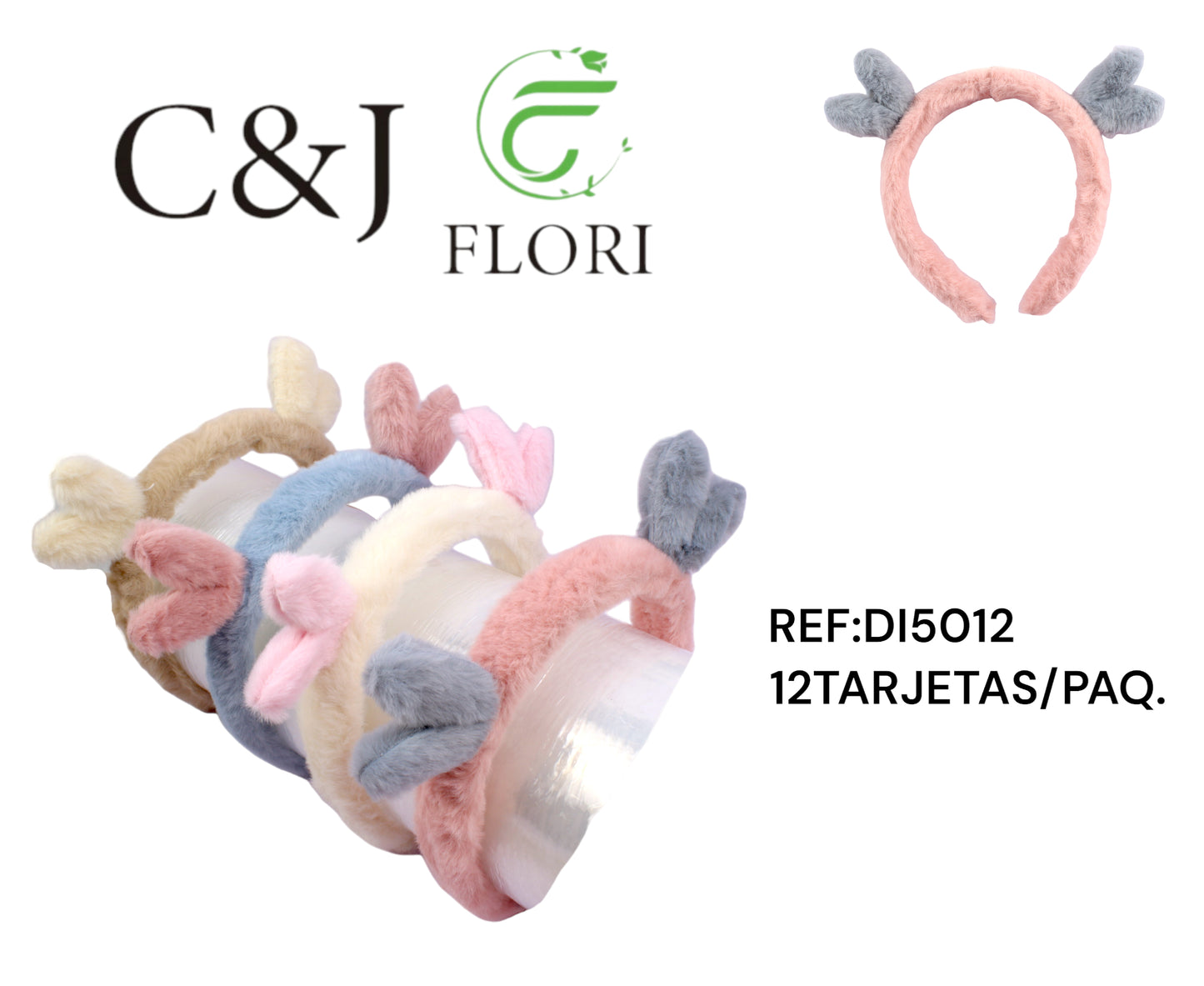 Diadema peluche-DI5012