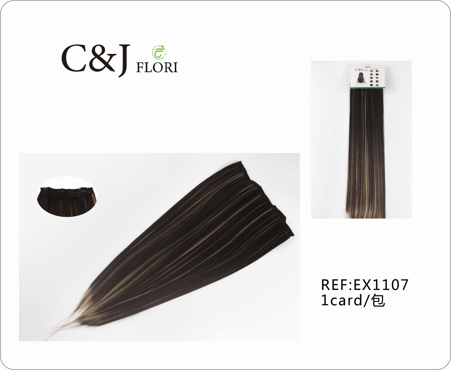 Extensiones de cabello-EX1107