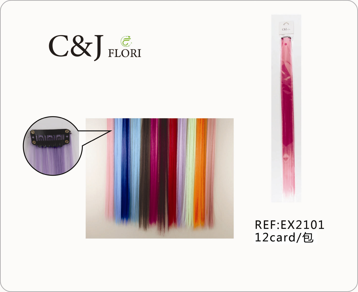 Extensiones de colores-EX2101