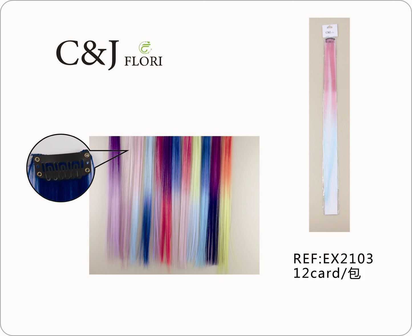 Extensiones de colores-EX2103