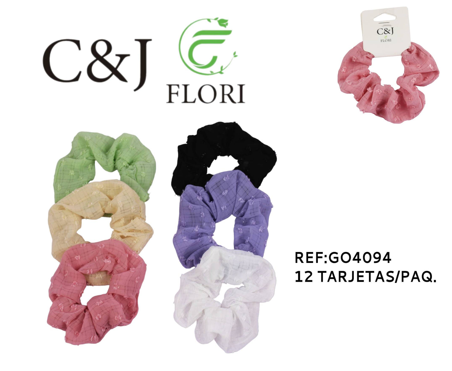 Scrunchie para el cabello-GO4094