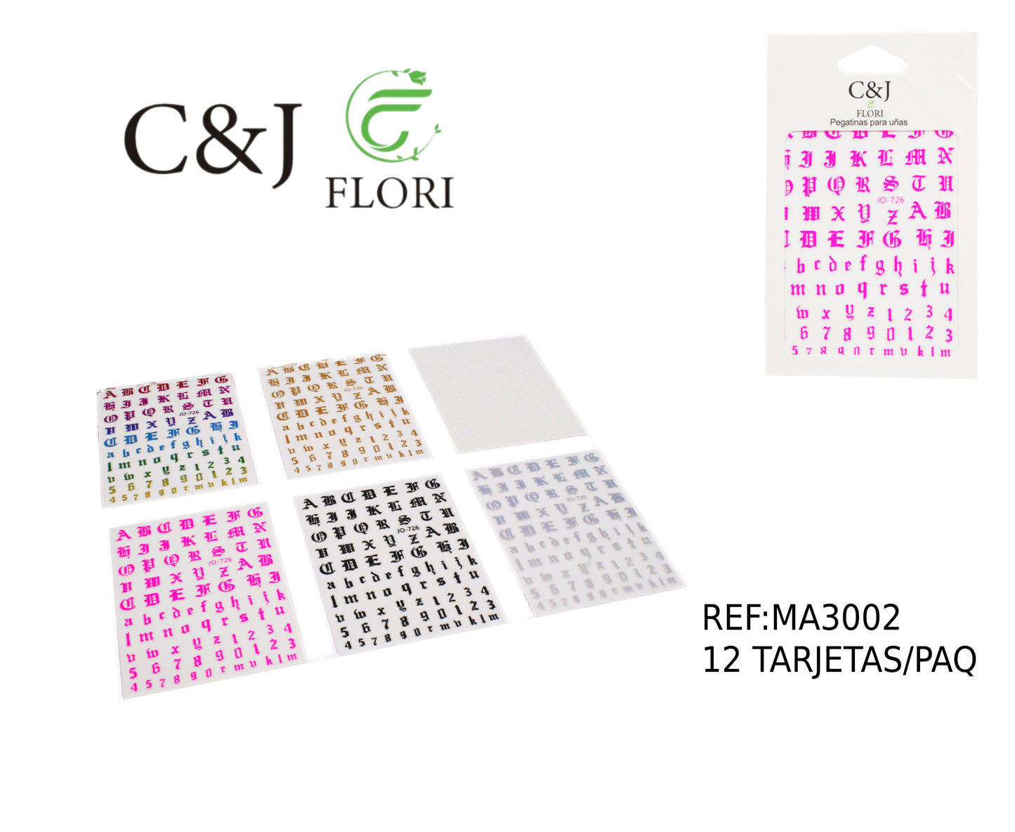 Estampado para uñas-MA3002