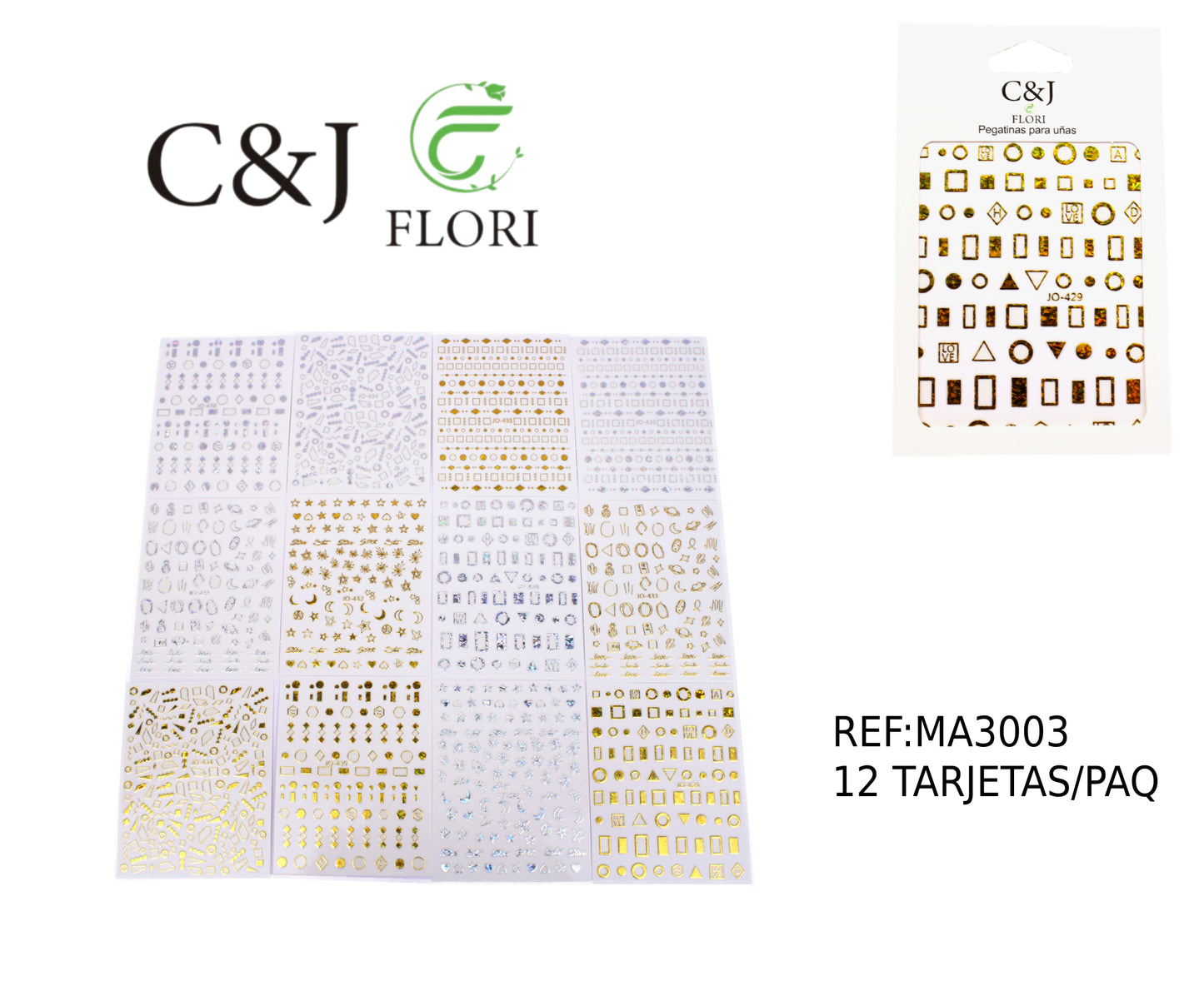 Estampado para uñas-MA3003