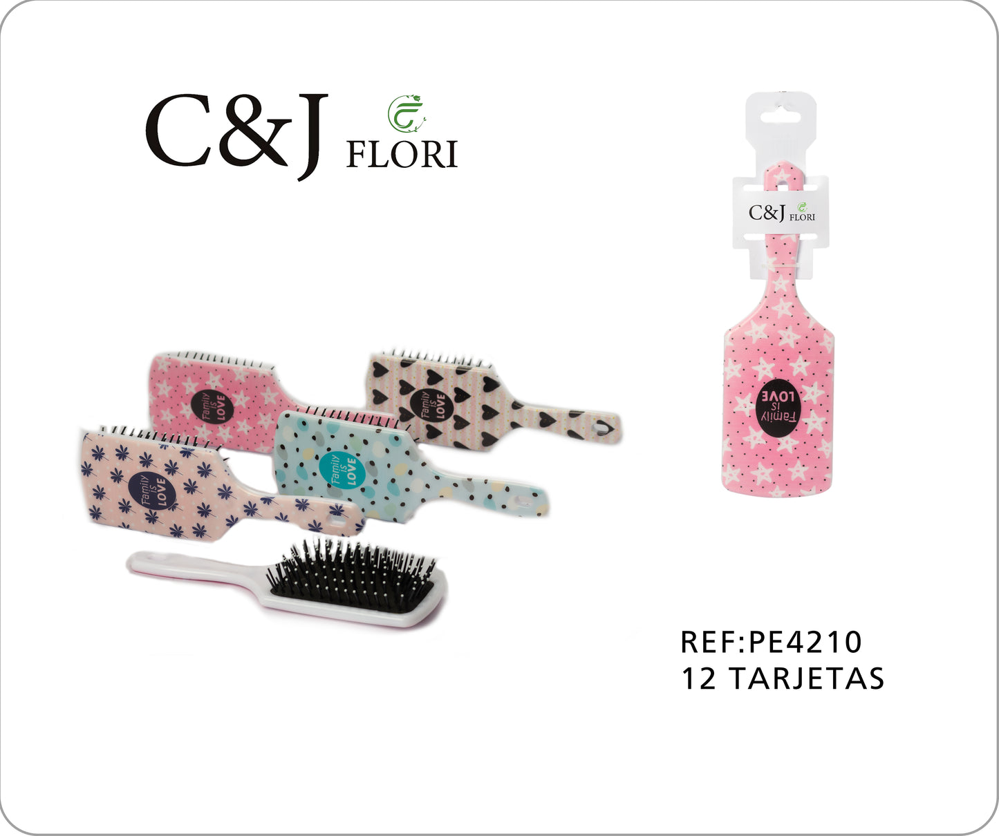 Cepillo para cabello-PE4210