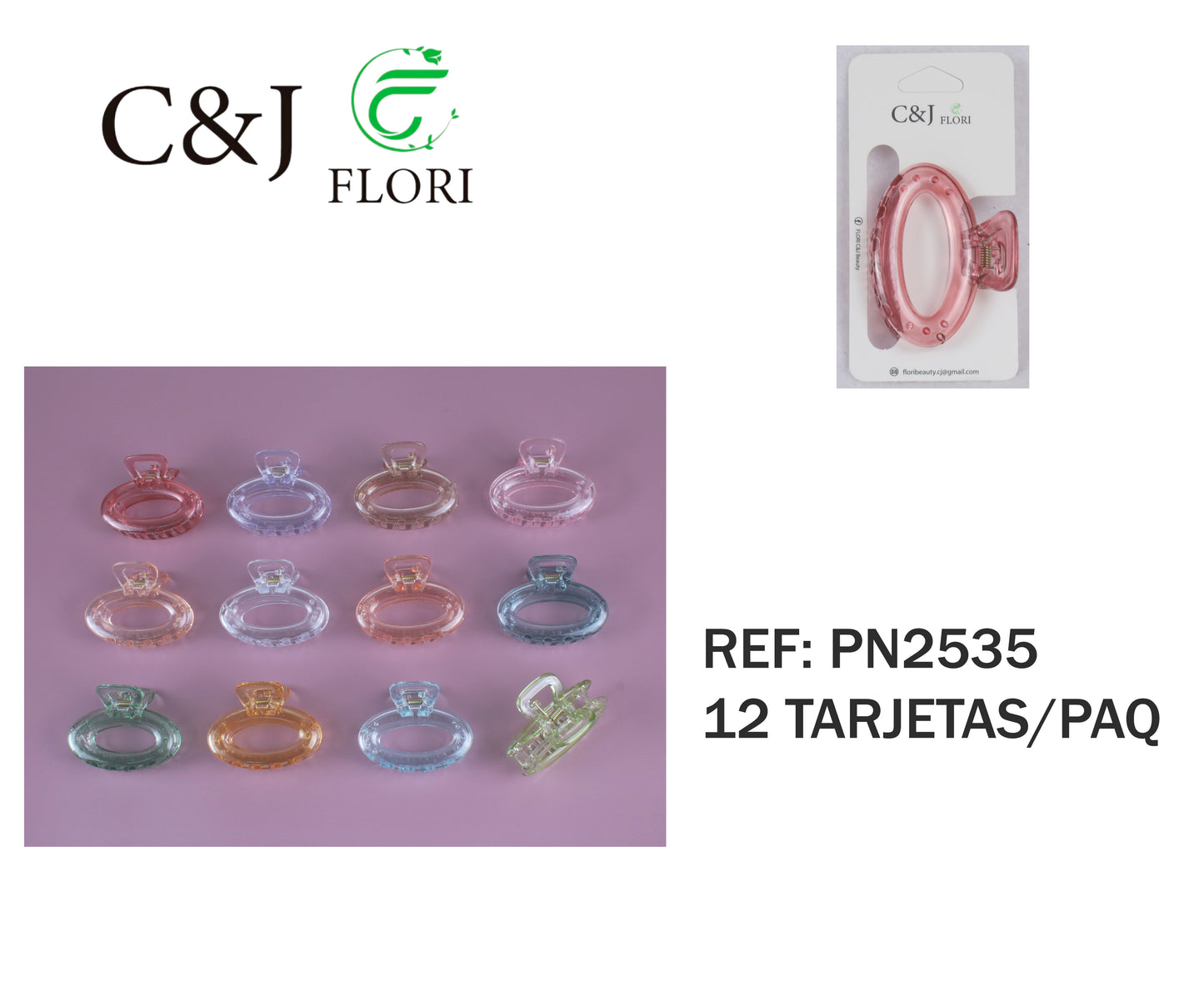 Pinza para el cabello-PN2535