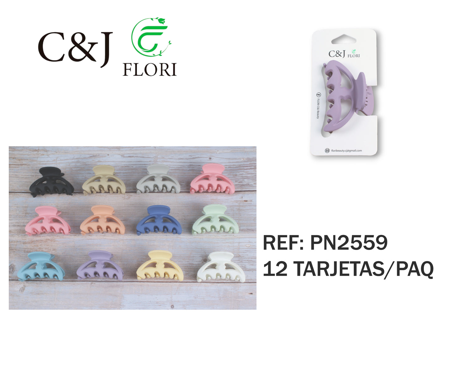 Pinza para el cabello-PN2559