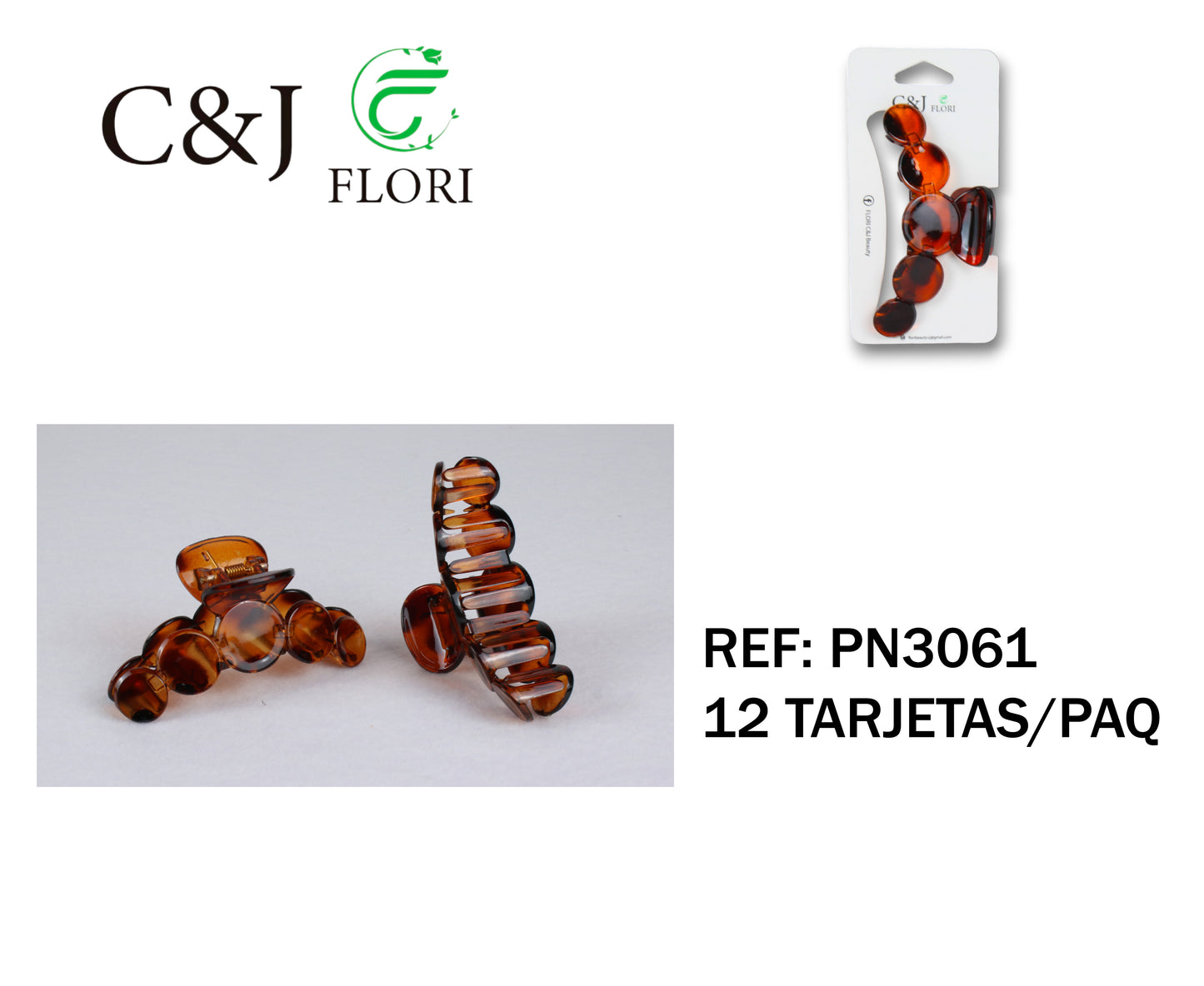 Pinza para el cabello-PN3061