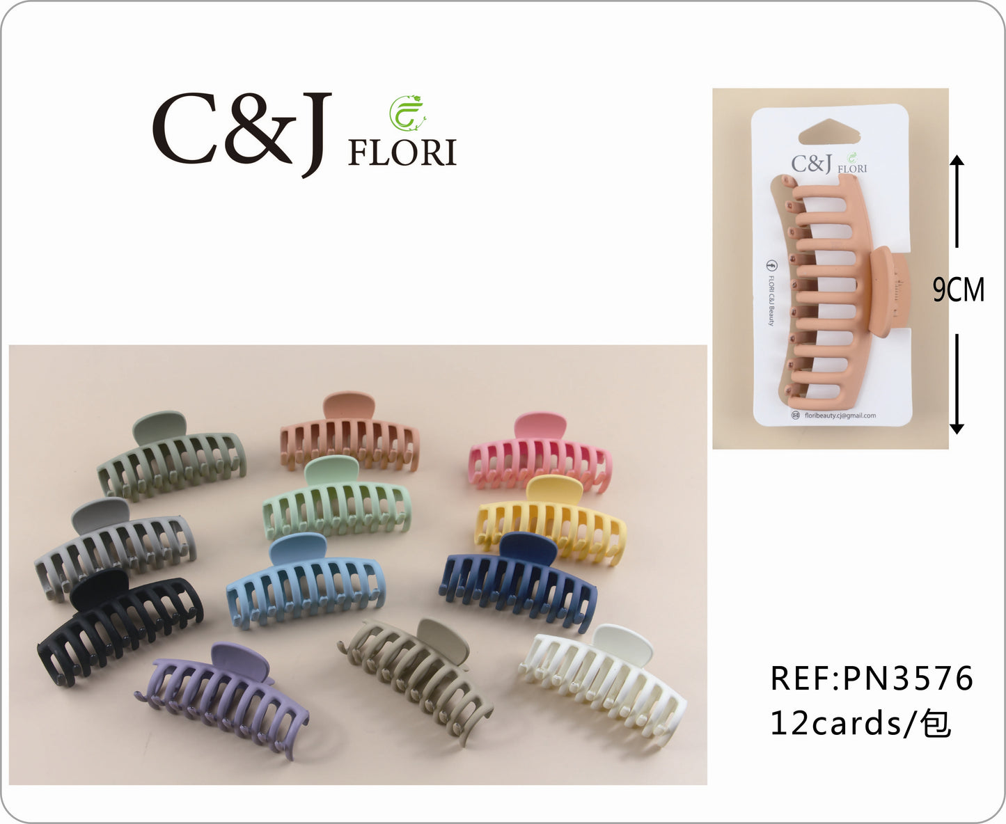 Pinza para el cabello-PN3576