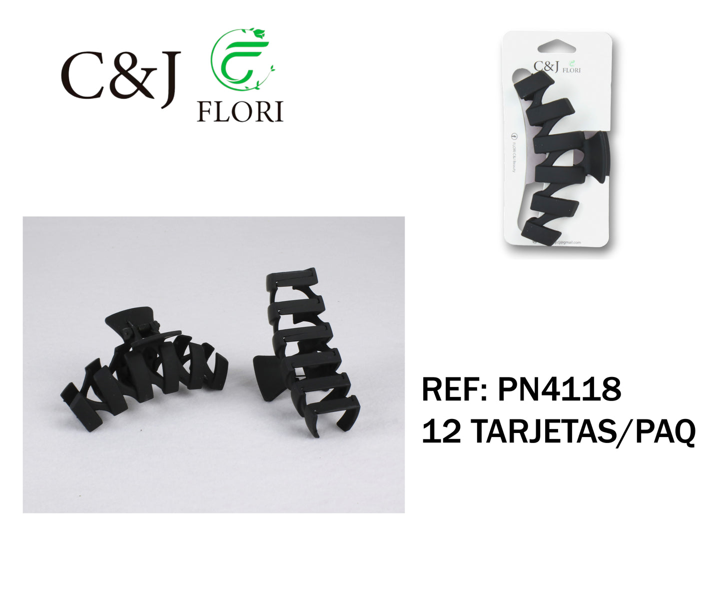 Pinza para el cabello-PN4118