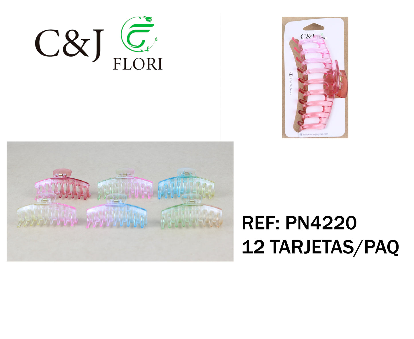 Pinza para el cabello-PN4220