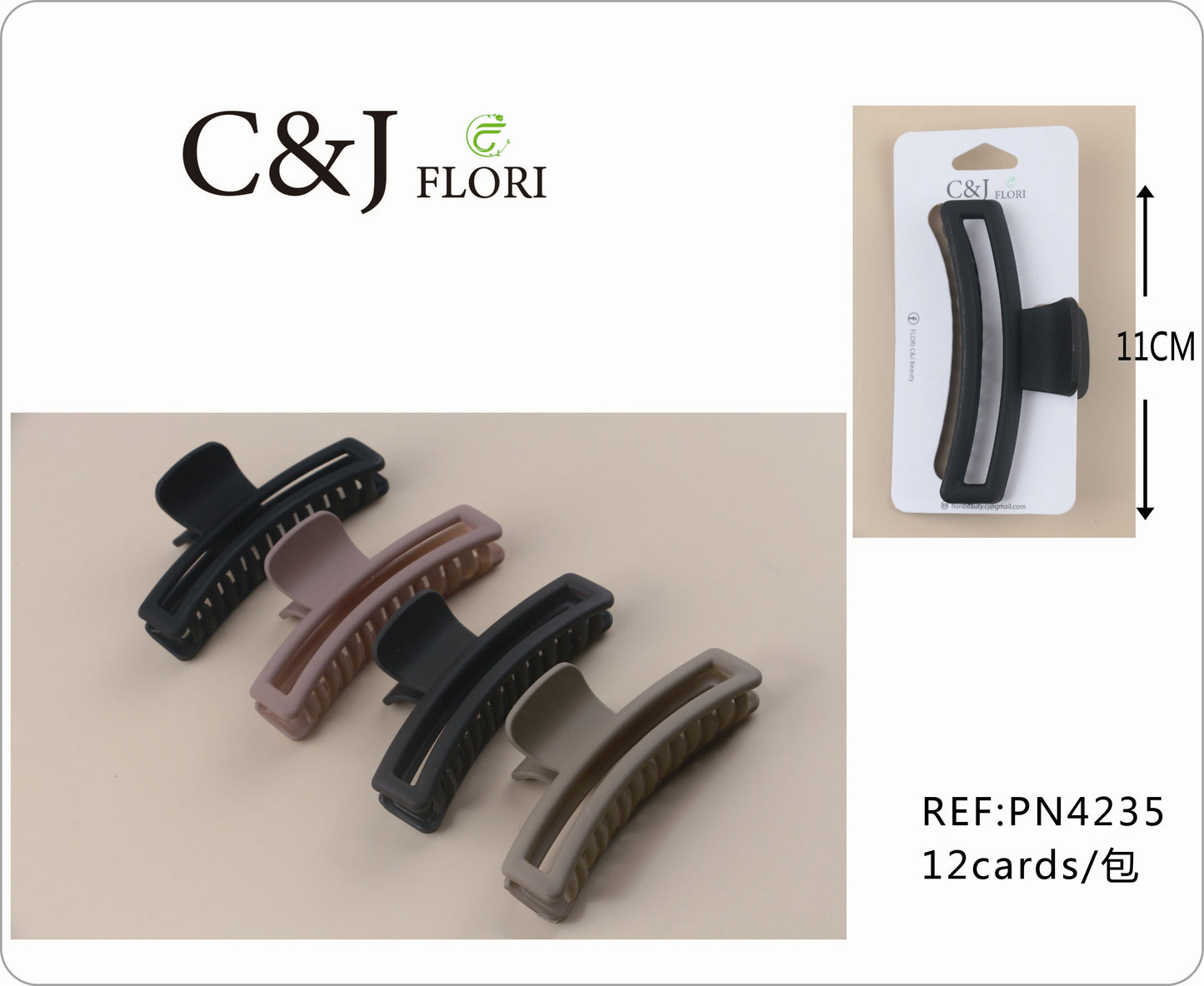 Pinza para el cabello-PN4235