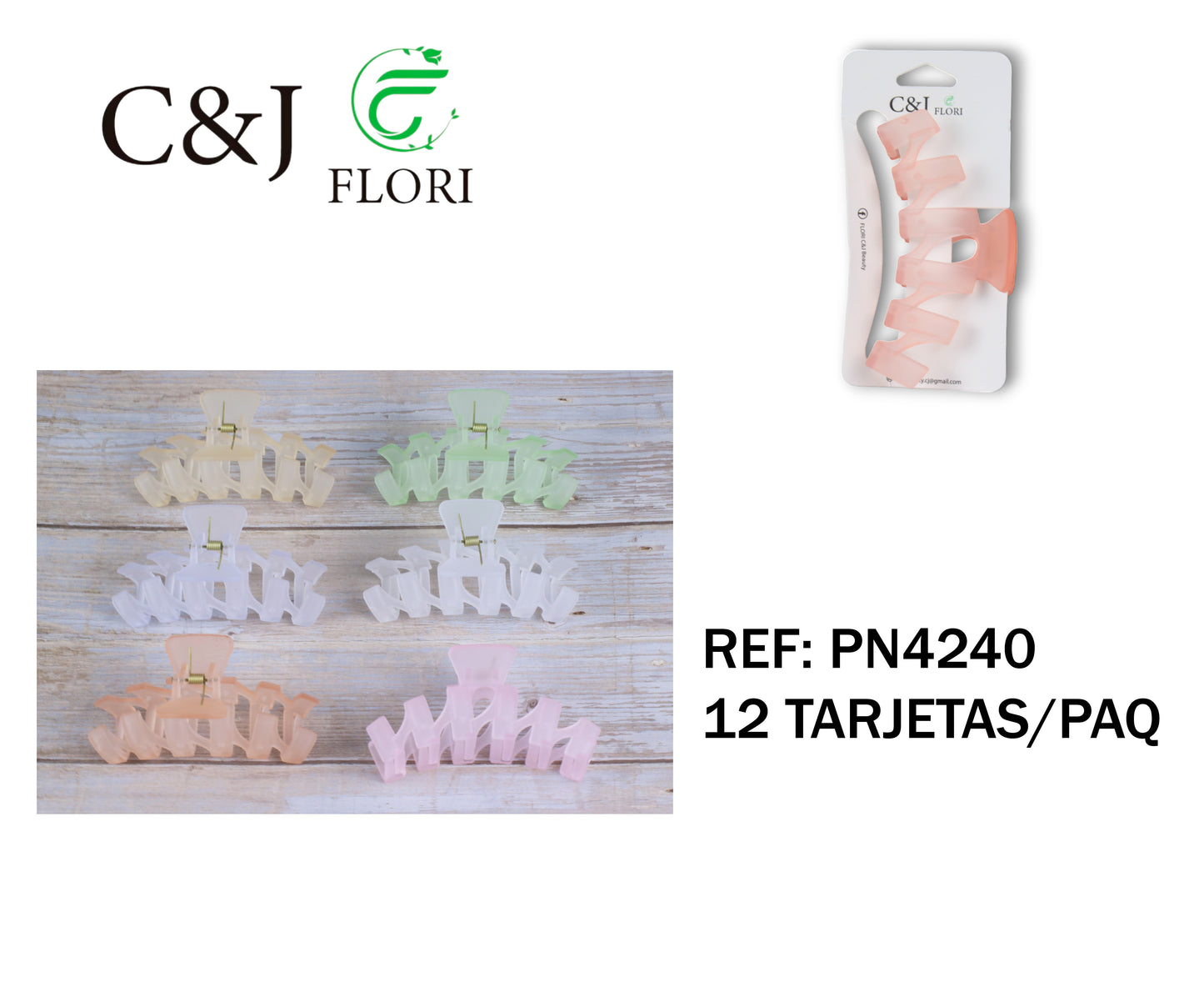 Pinza para el cabello-PN4240