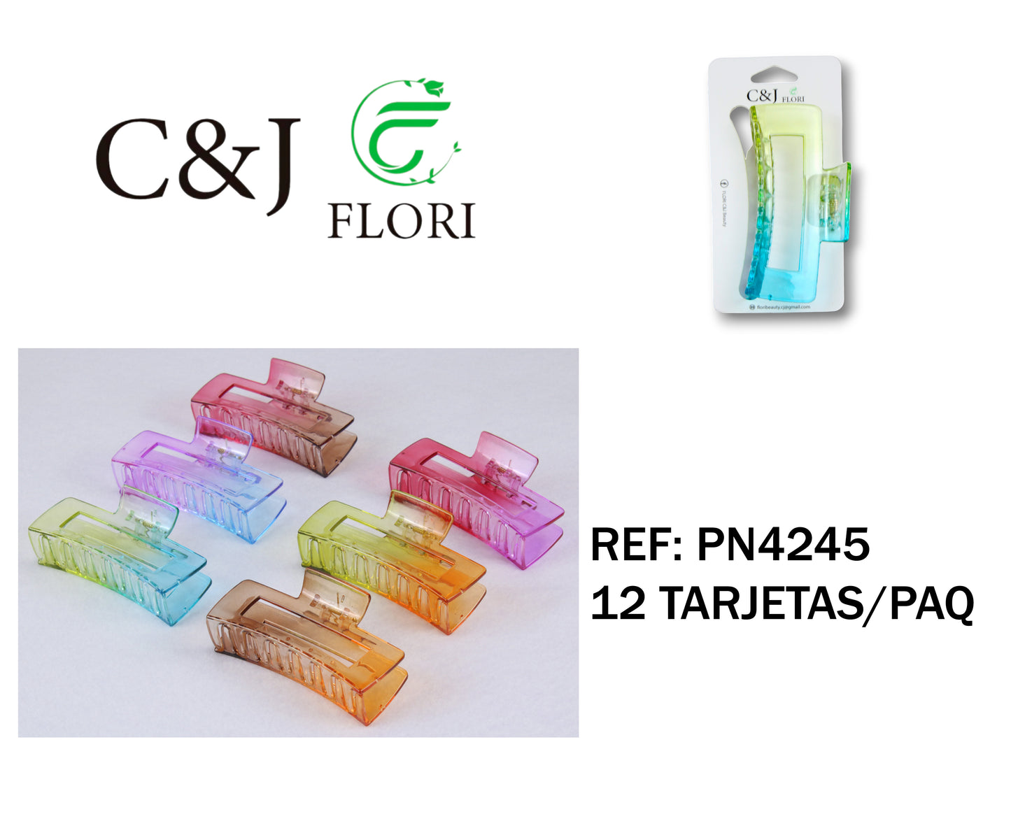 Pinza para el cabello-PN4245