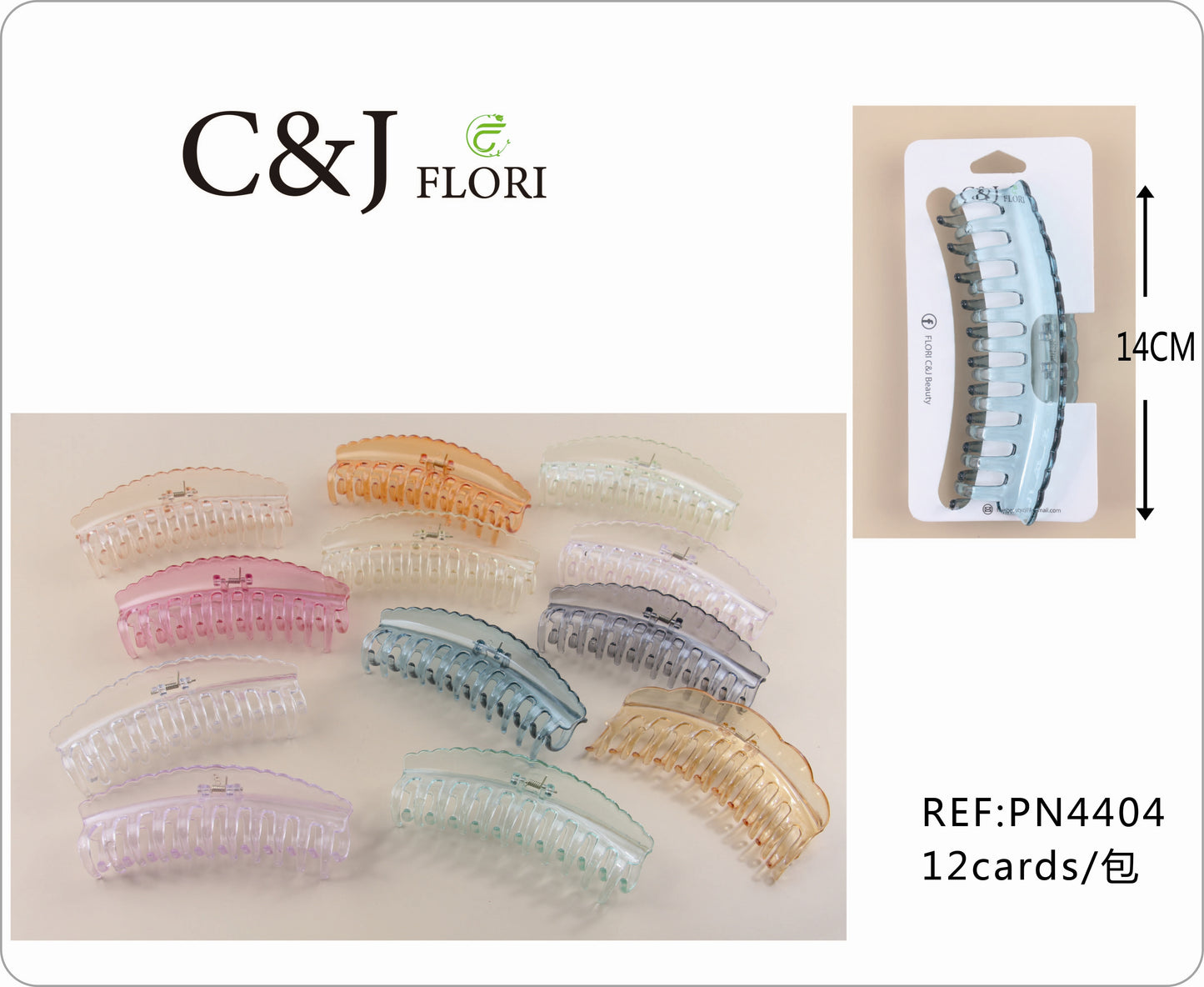 Pinza para el cabello-PN4404