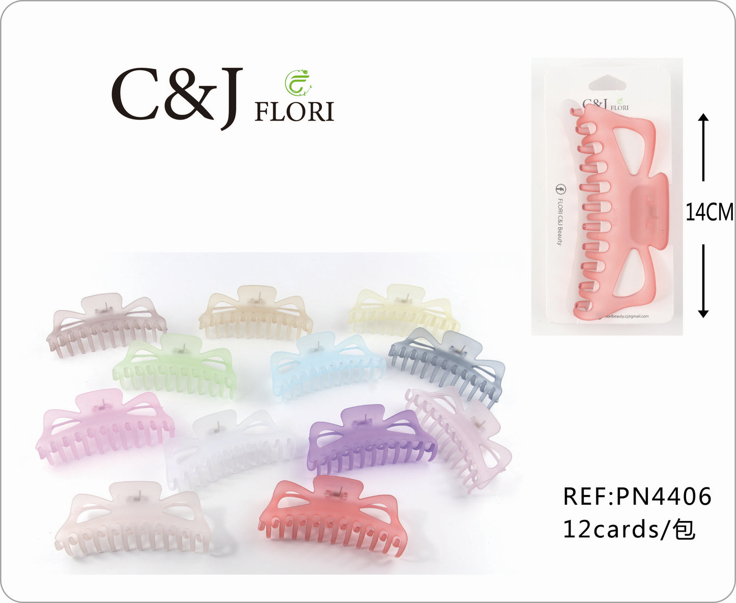 Pinza para el cabello-PN4406